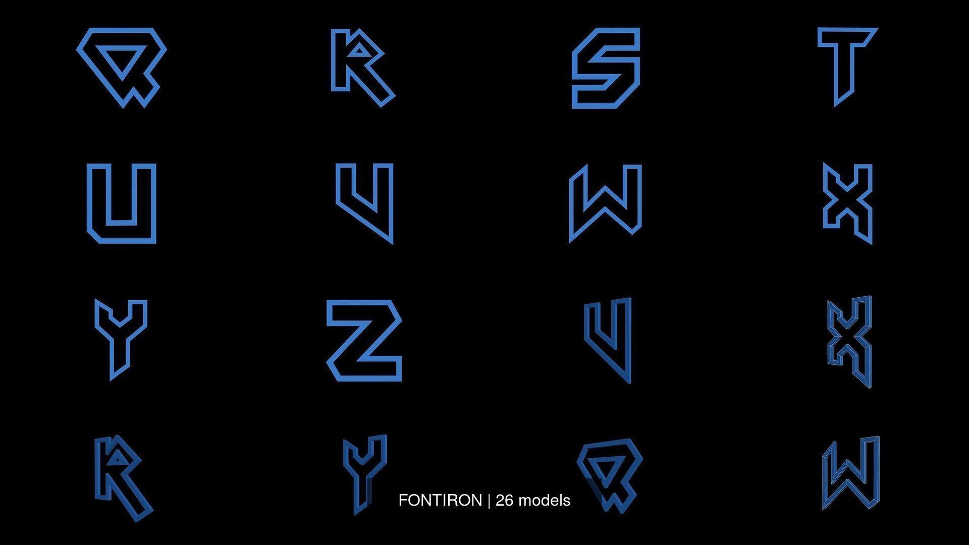 FONTIRON 3D Model Collection_28