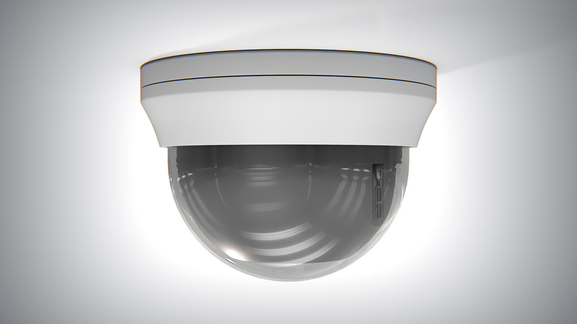 Security Camera 01 PBR Low-poly 3D model_5