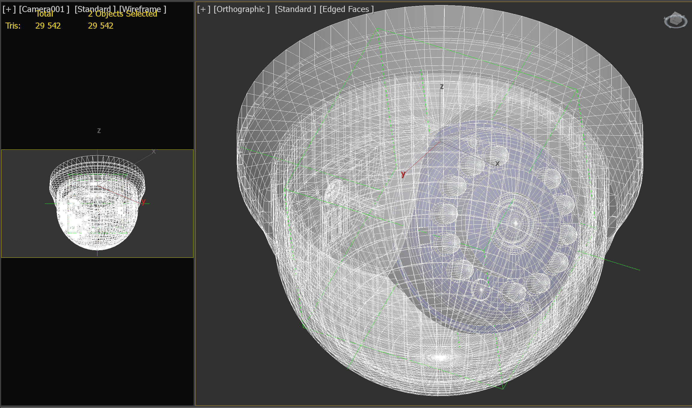 Security Camera 01 PBR Low-poly 3D model_7