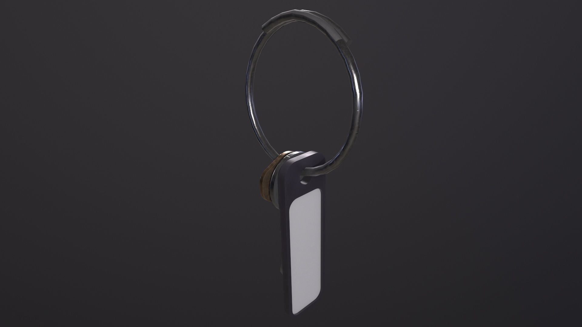 Old Keys 3D Model Low-poly 3D model_2