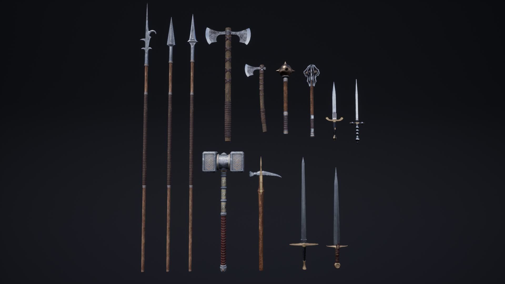 VIKING Customized Low-poly 3D model_21