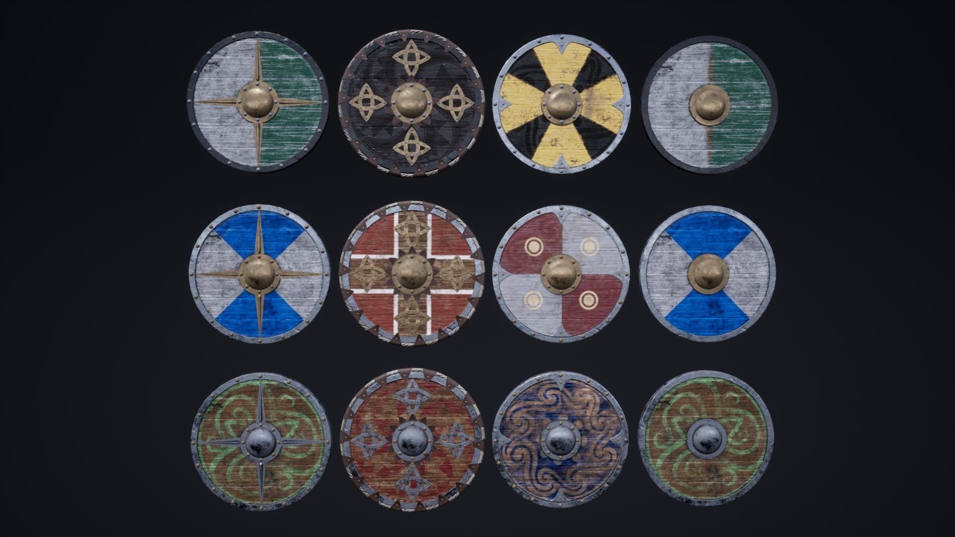 VIKING Customized Low-poly 3D model_22