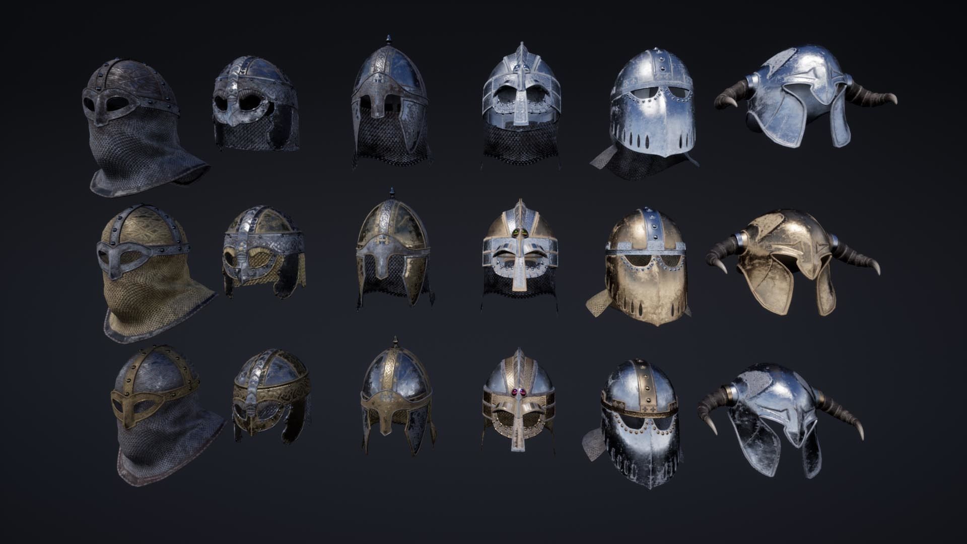 VIKING Customized Low-poly 3D model_14