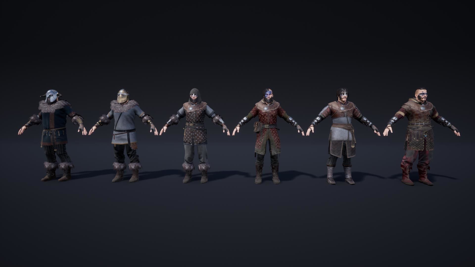 VIKING Customized Low-poly 3D model_6