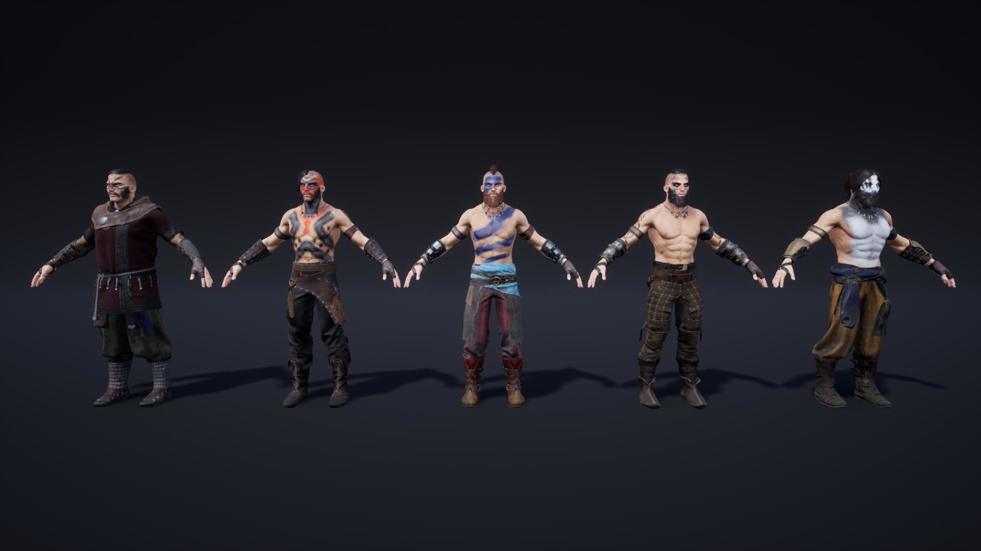 VIKING Customized Low-poly 3D model_7