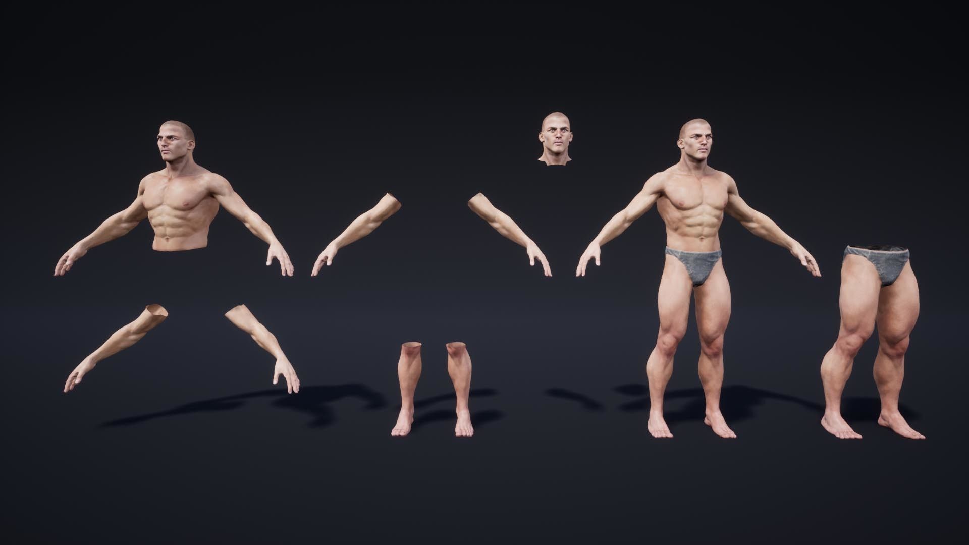 VIKING Customized Low-poly 3D model_11