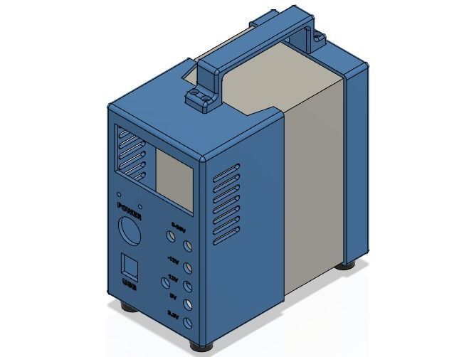 BENCH POWER SUPPLY 3D print model_2