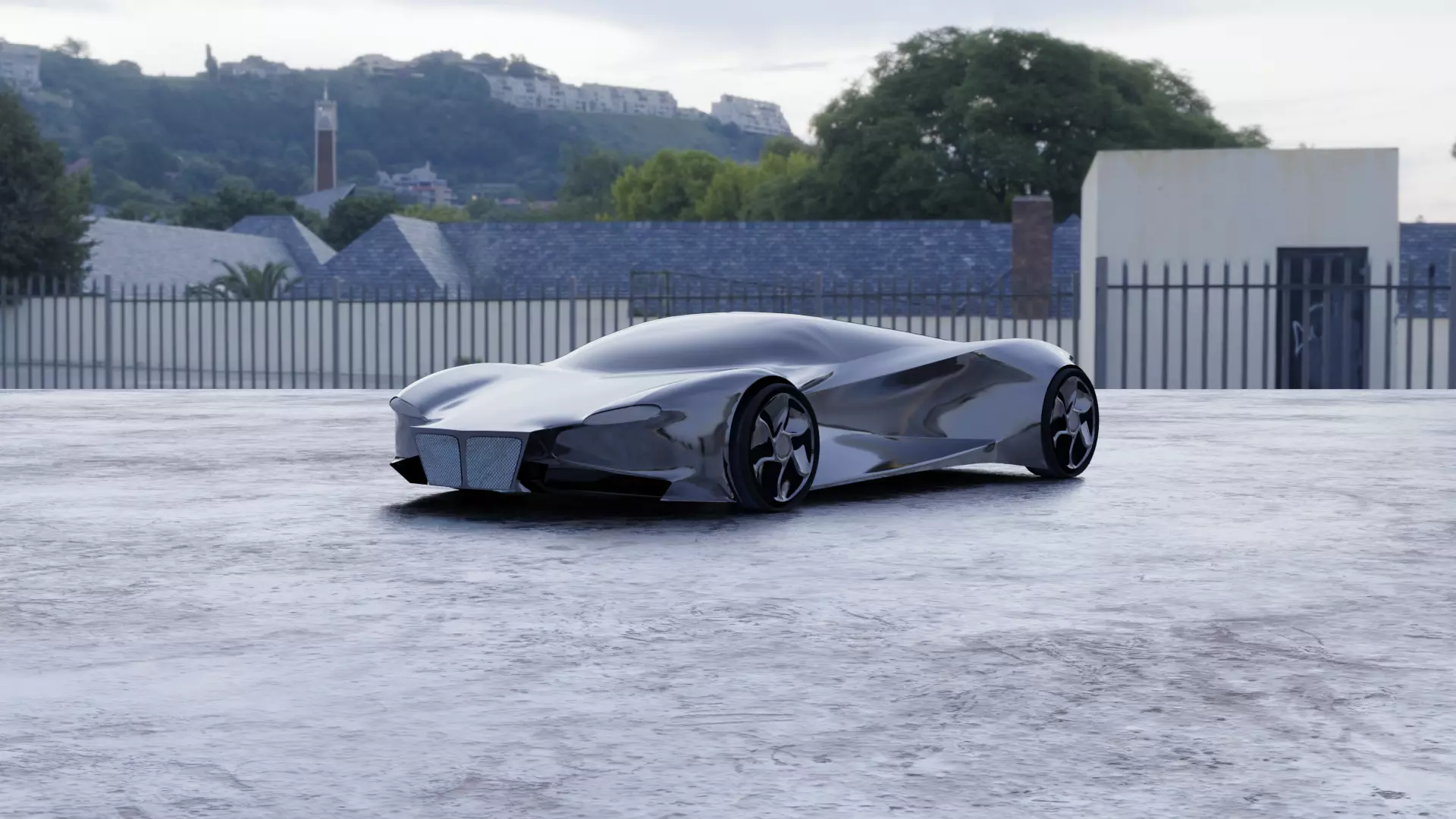 Concept Autumobile Free 3D model