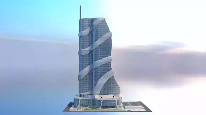 0175 - Skyscraper 3D model