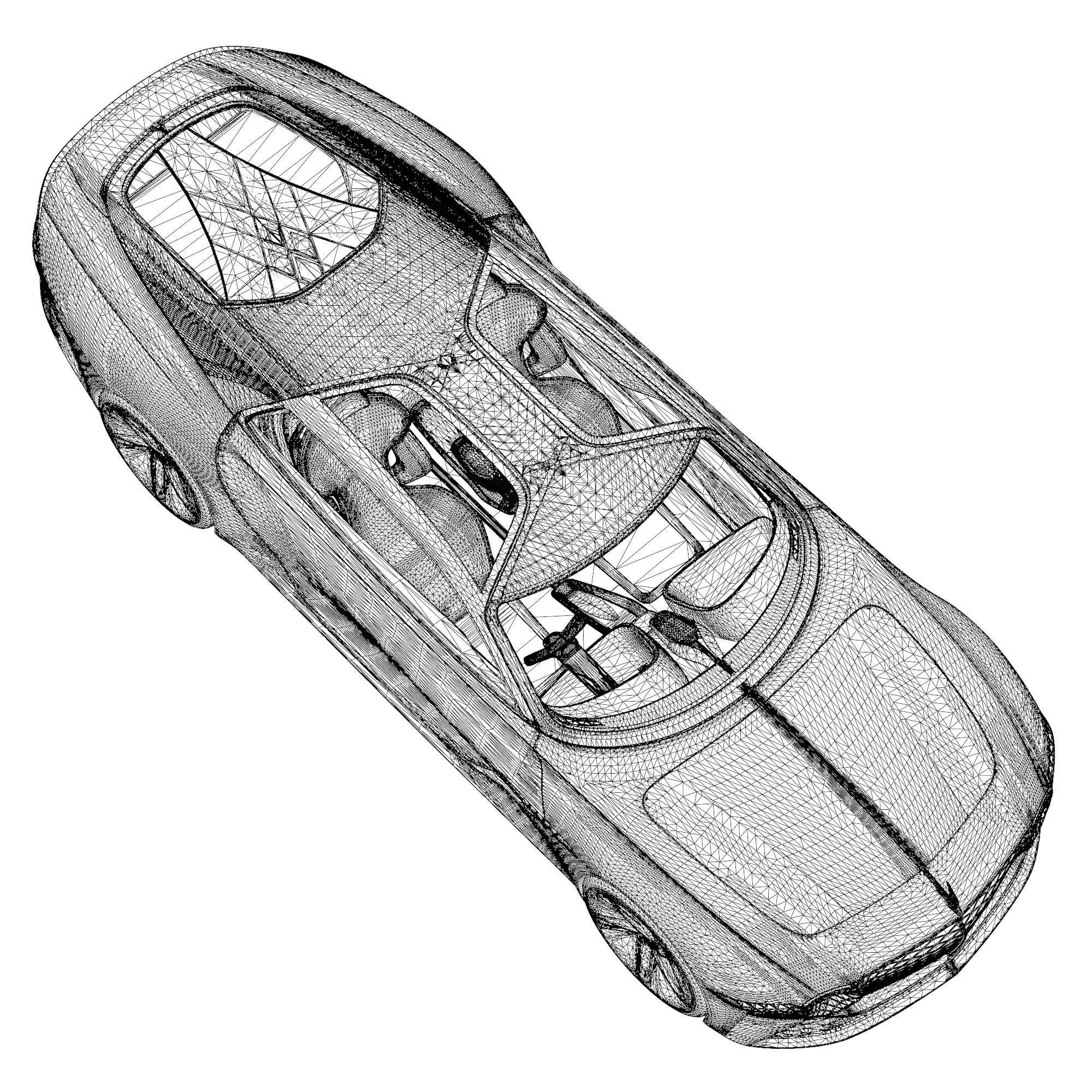 Bentley EXP 100 GT Concept 2019 3D model_20