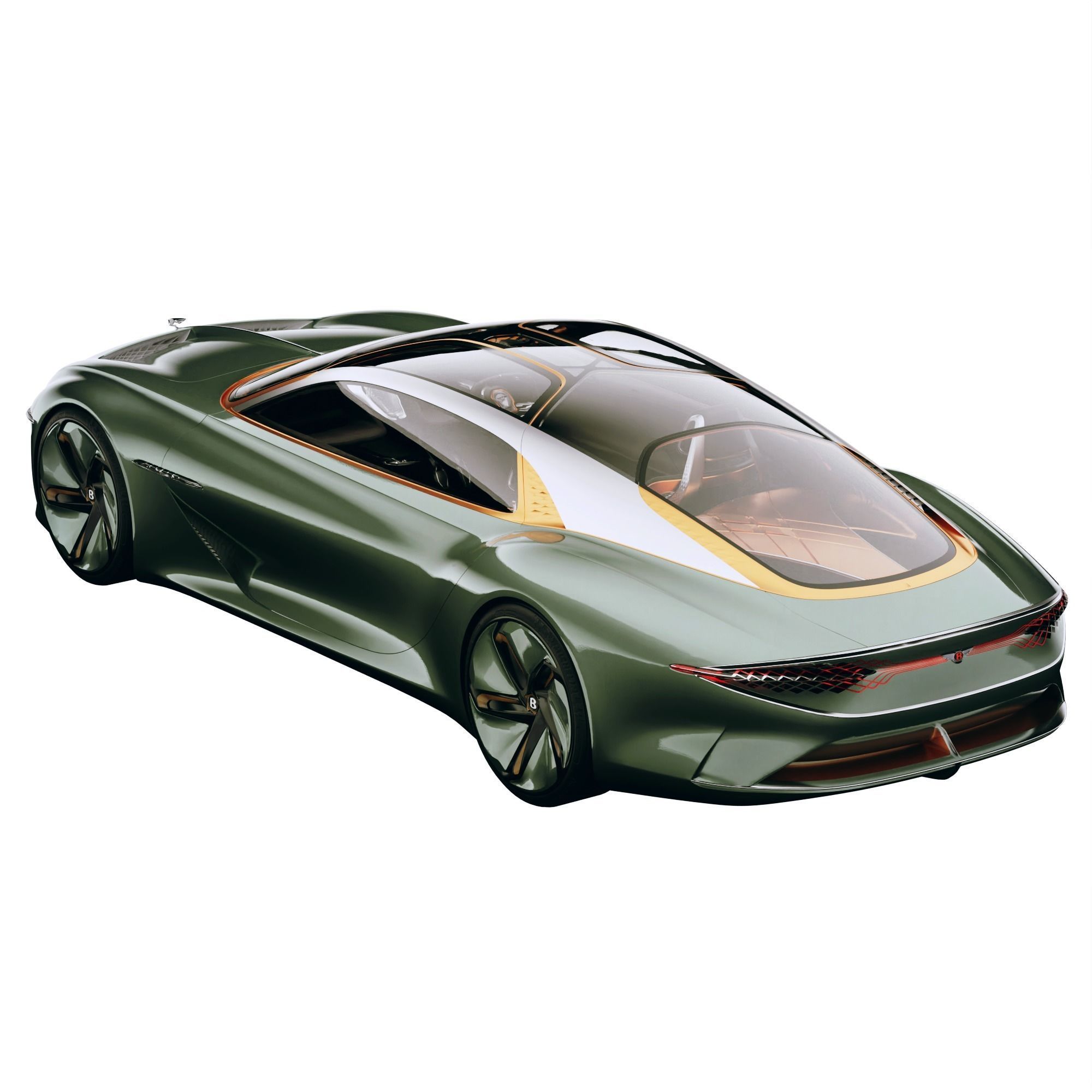 Bentley EXP 100 GT Concept 2019 3D model_1