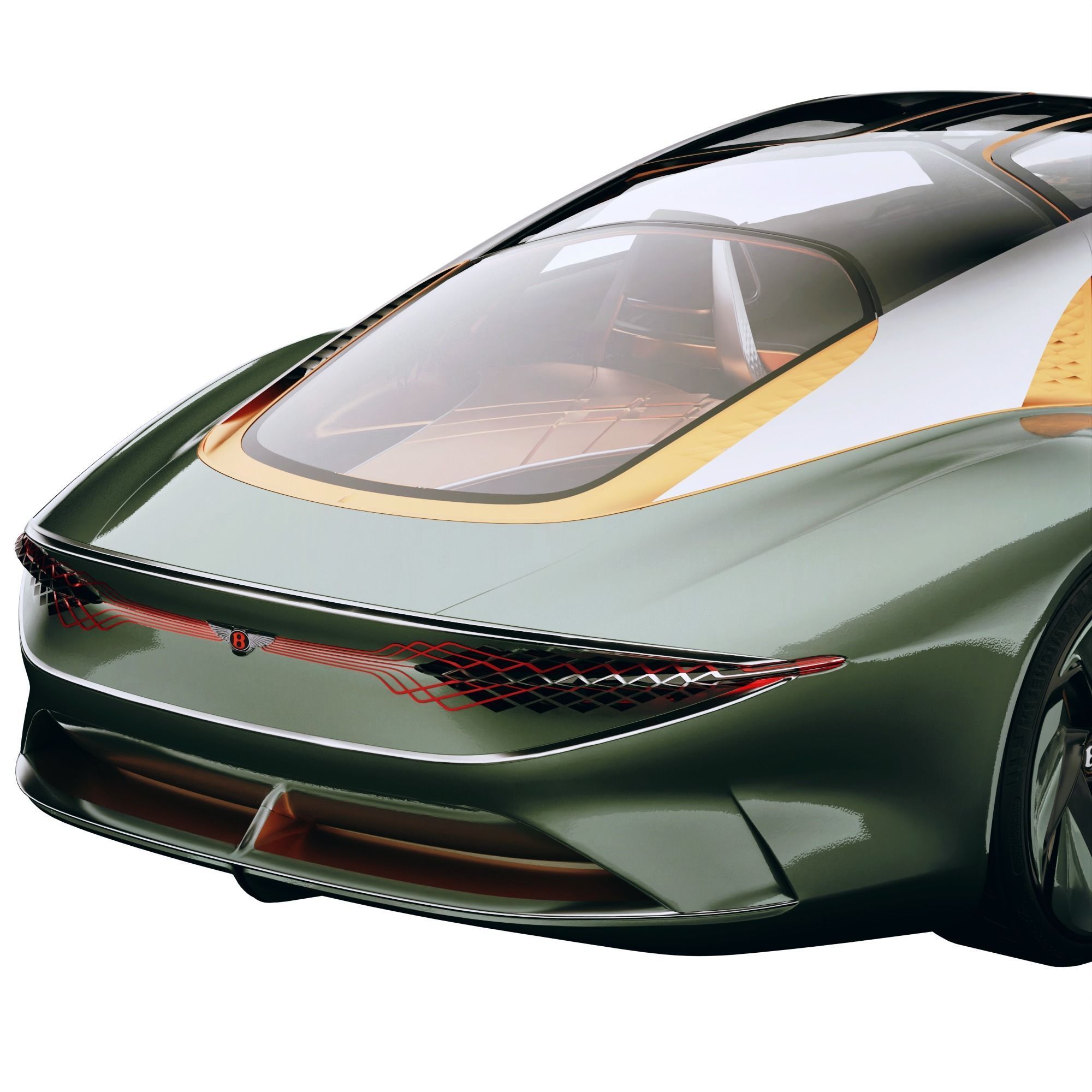 Bentley EXP 100 GT Concept 2019 3D model_4