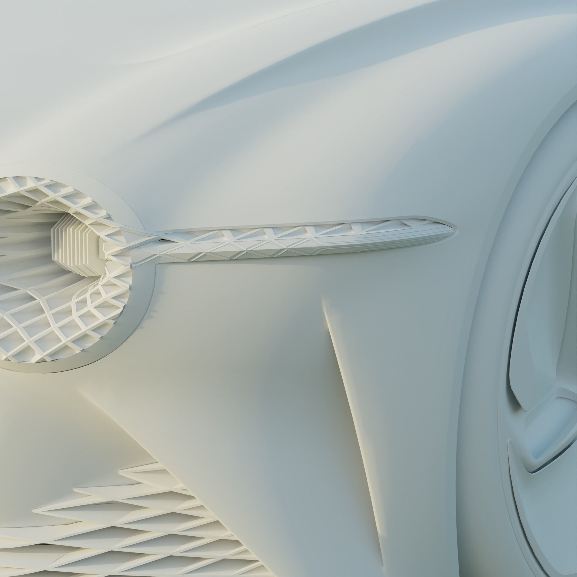 Bentley EXP 100 GT Concept 2019 3D model_12