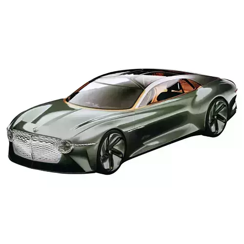 Bentley EXP 100 GT Concept 2019 3D model