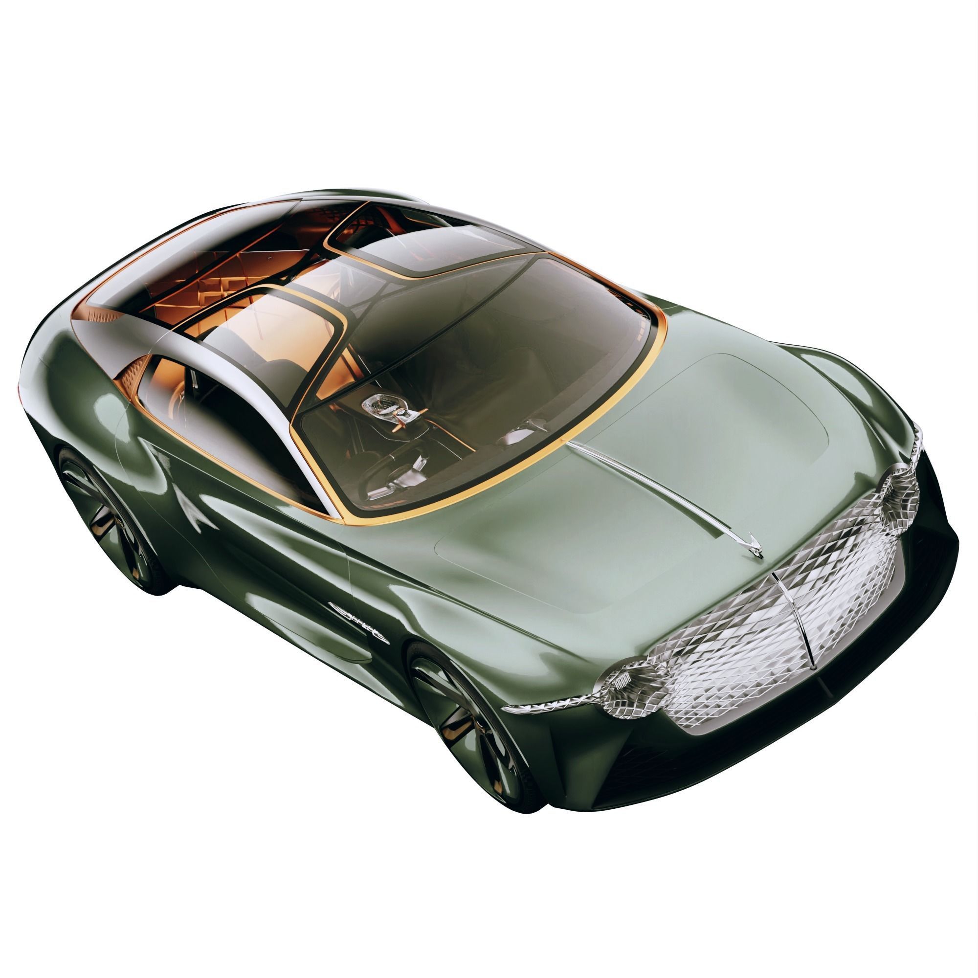 Bentley EXP 100 GT Concept 2019 3D model_5