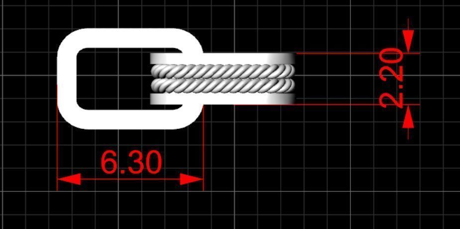 Chain Bracelet 3D print model_5