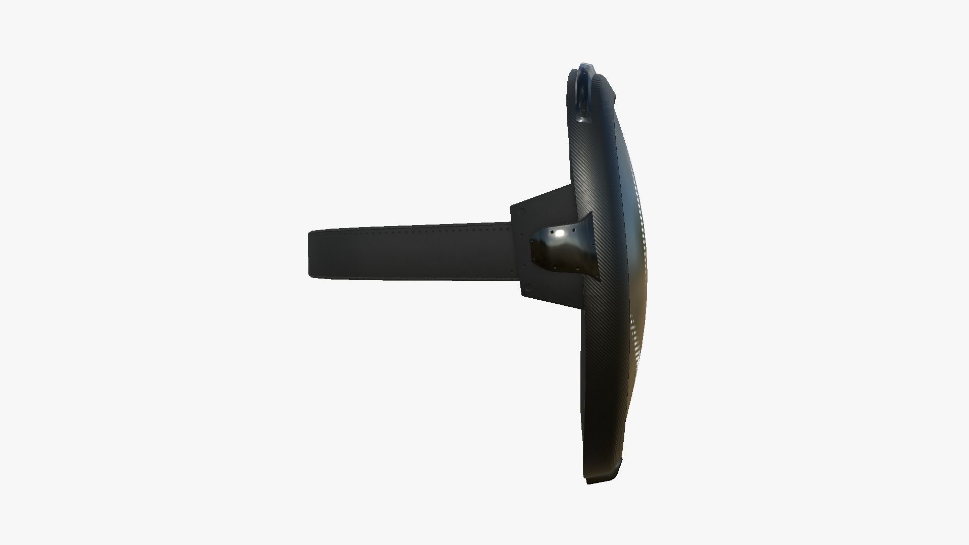 LED Screen Mask - A14 Face E  - Character Design Low-poly 3D model_3