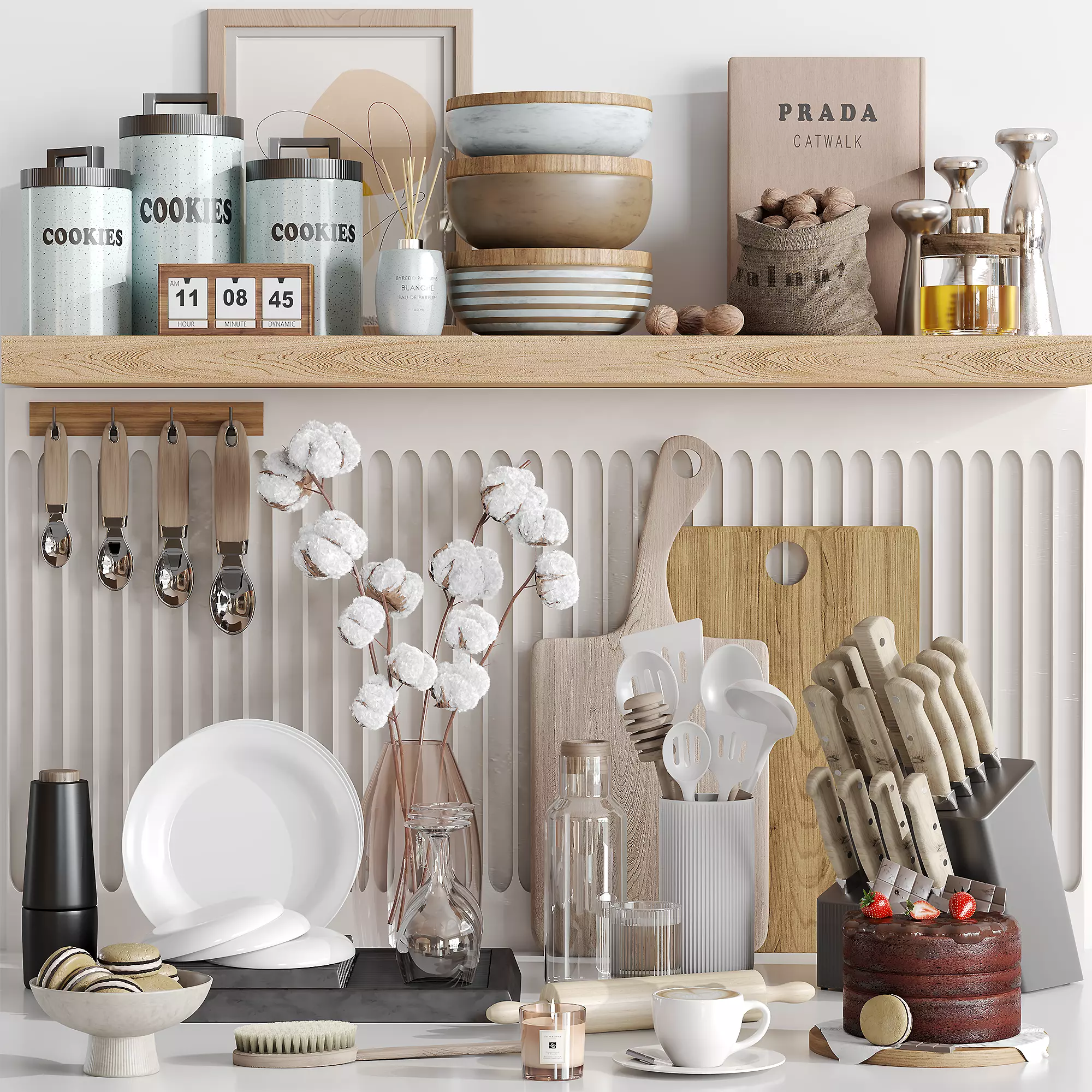 kitchen accessories 004 3D model