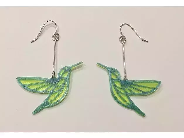 Bird earring