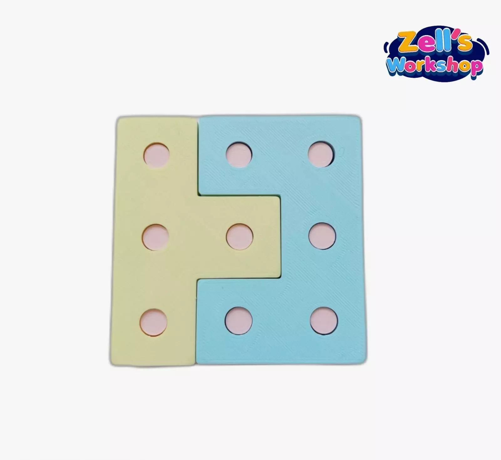 geometric puzzle 3D print model_0