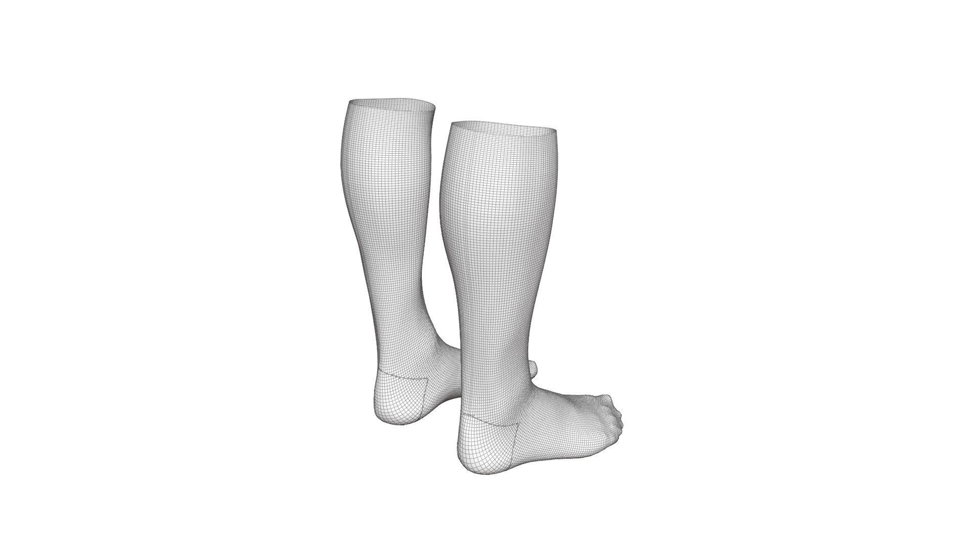 socks 3D model_22