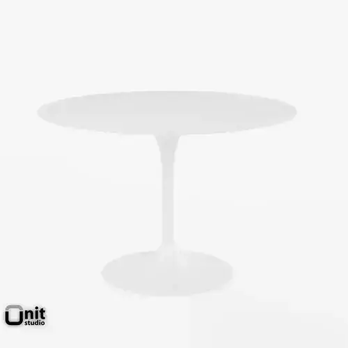 Saarinen Dining Table - 42 Round Free 3D model