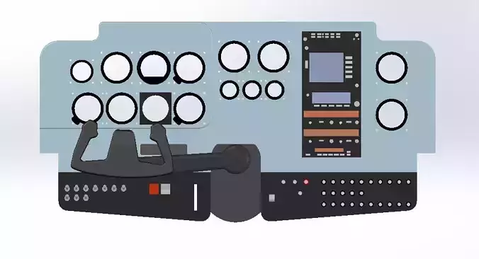 Bonanza Panel 3D model