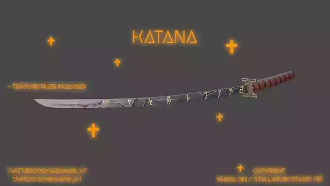 Runed Katana