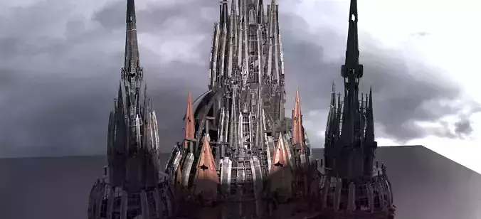 Spiked Tower ruin Kit bash 1 