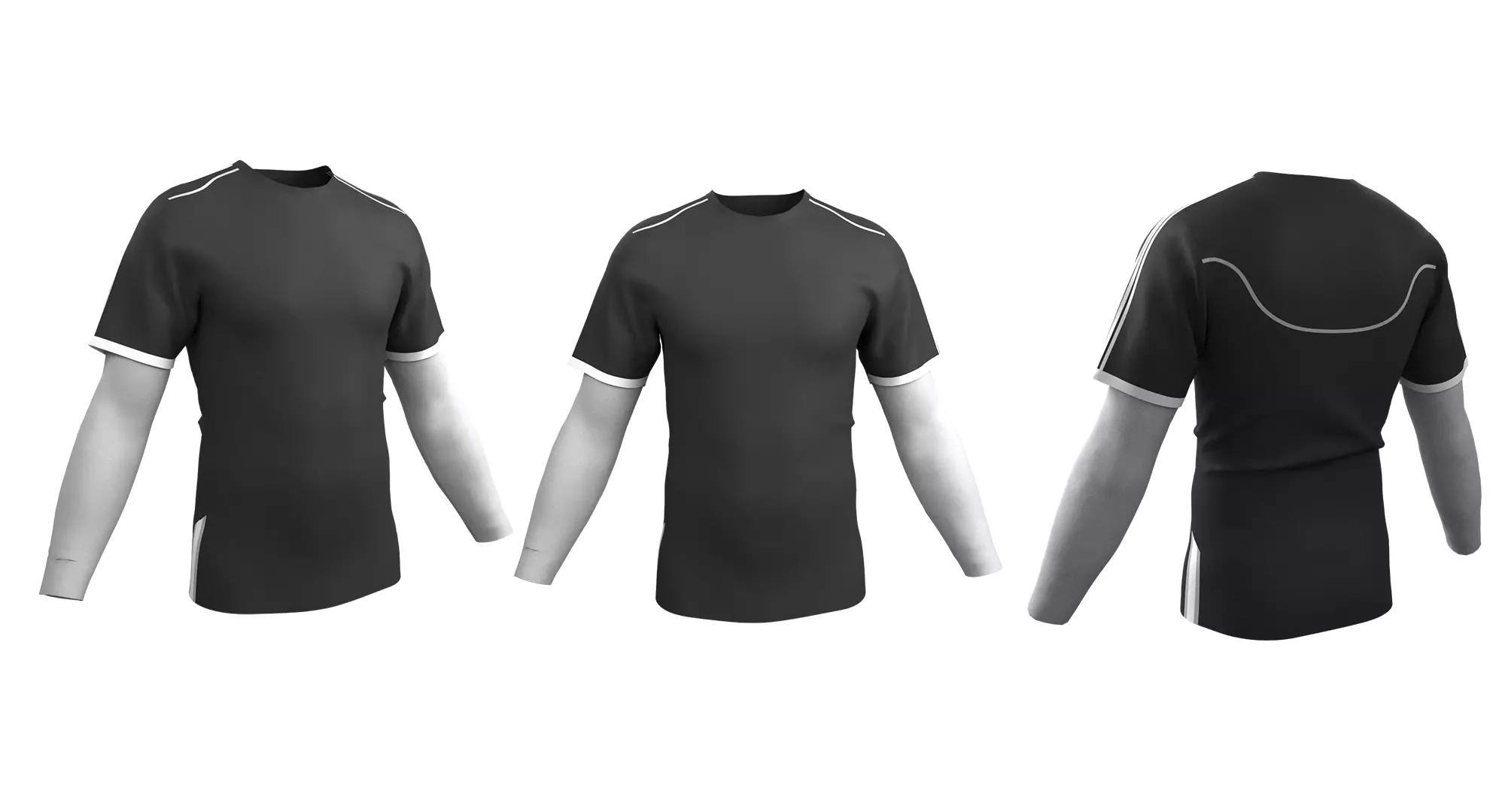Sportwear 3D Model Free low-poly 3D model