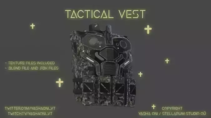 Tactical tech wear Vest