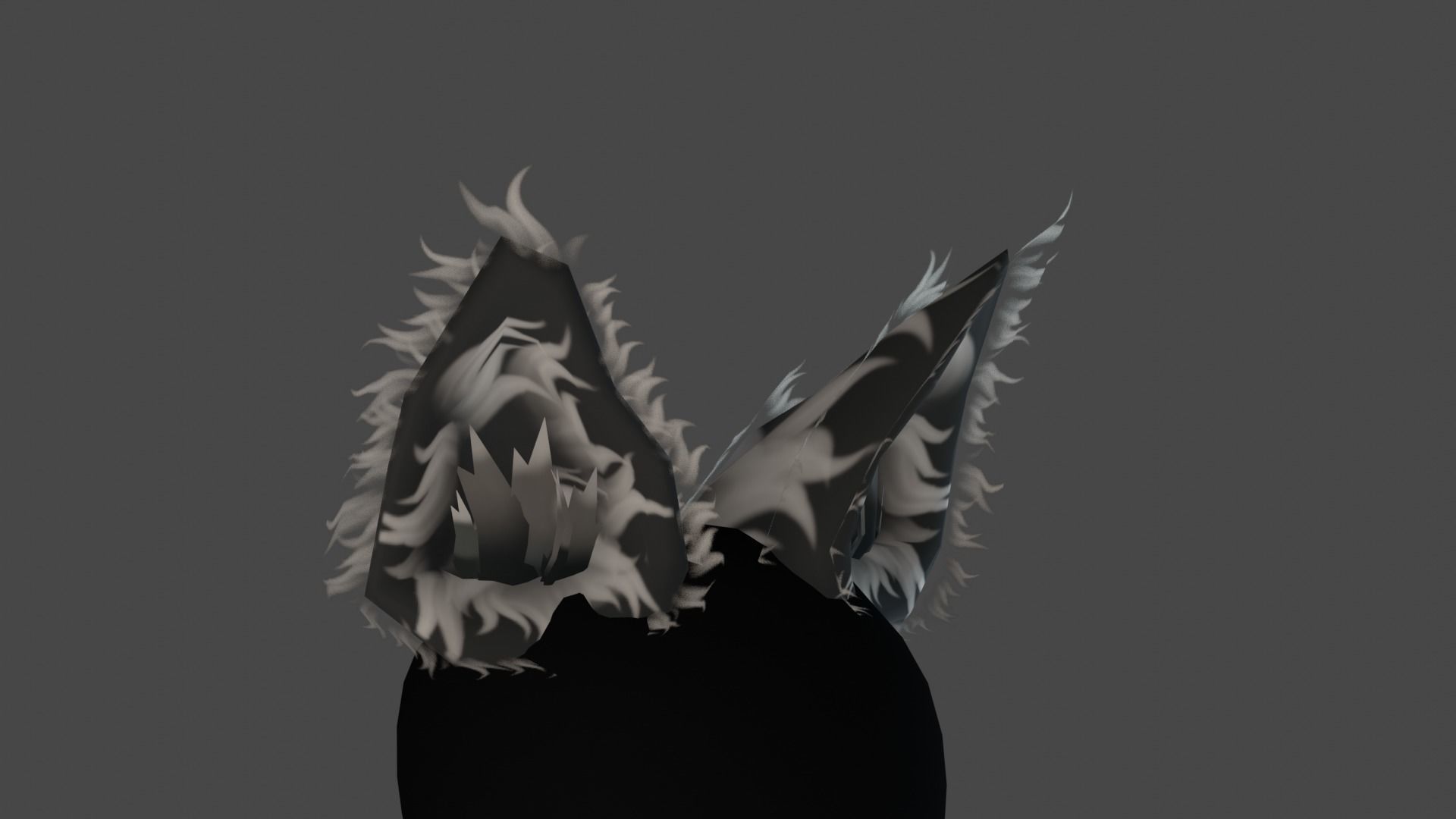 Wolf set V1 Low-poly 3D model_2