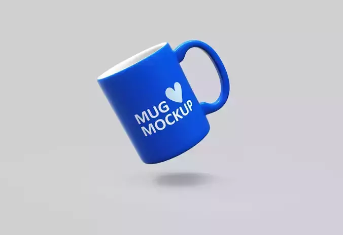 Mug mockup 3d model 