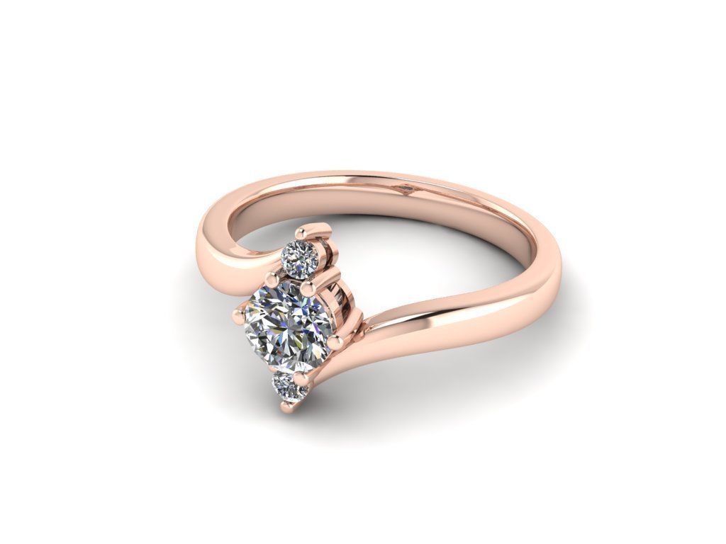 Jewelry Diamond Ring 3D print model_15