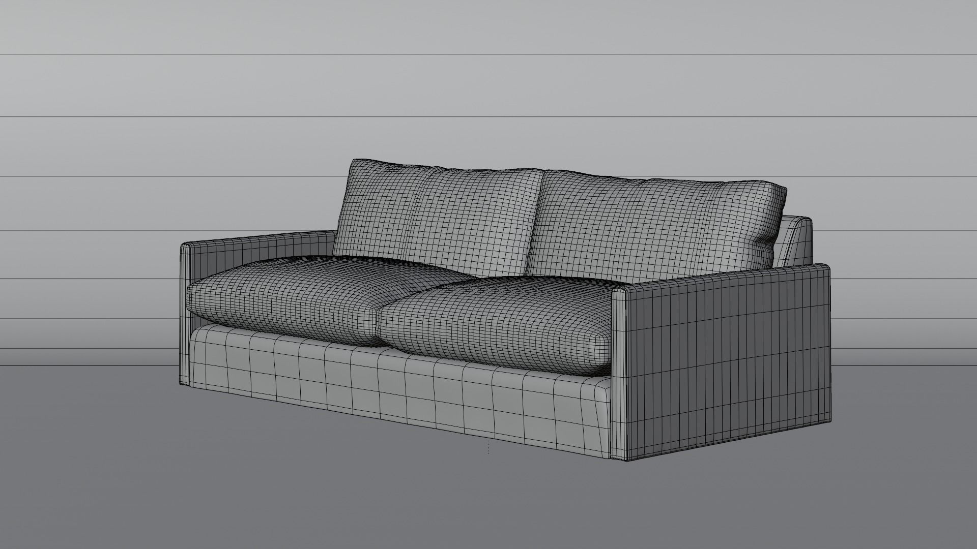 Kripton Sofa 3D Model Low-poly 3D model_13