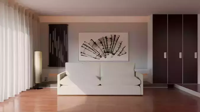 Kripton Sofa 3D Model