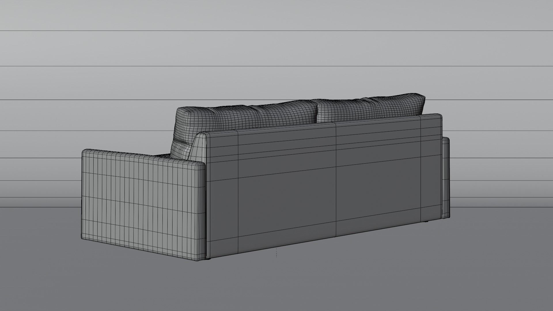 Kripton Sofa 3D Model Low-poly 3D model_15