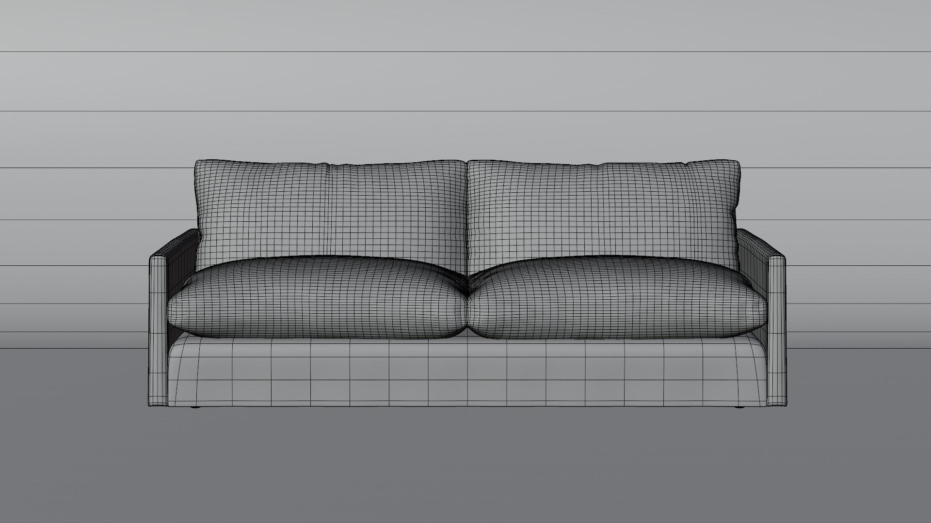 Kripton Sofa 3D Model Low-poly 3D model_17
