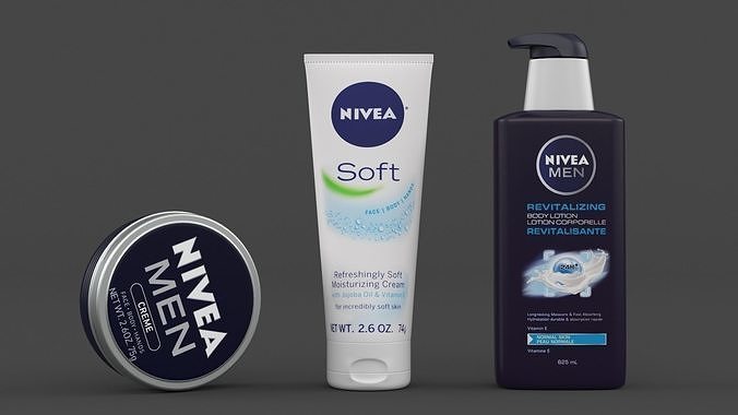 Nivea Collection 3D model