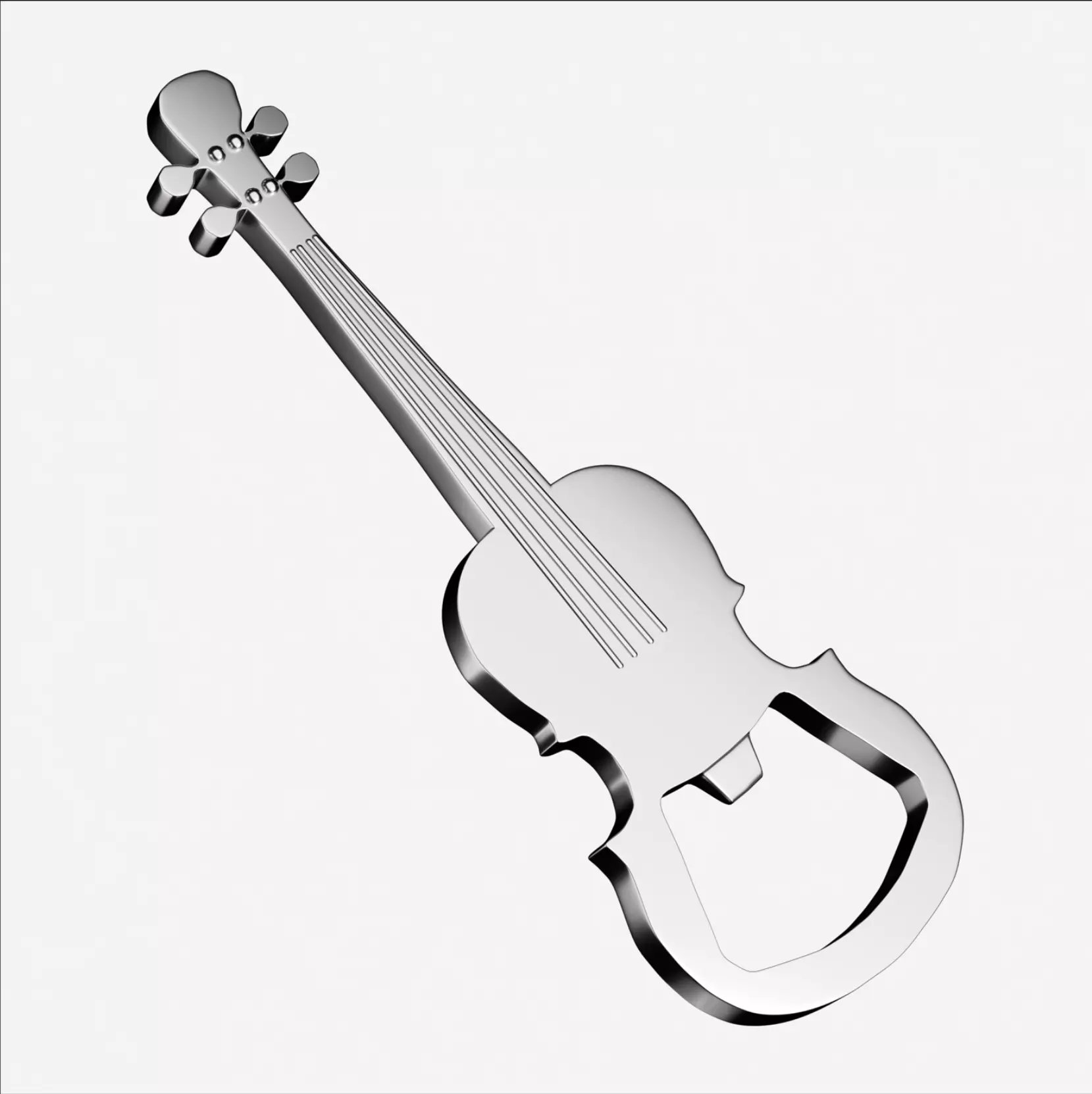 guitar style corkscrew Free 3D model