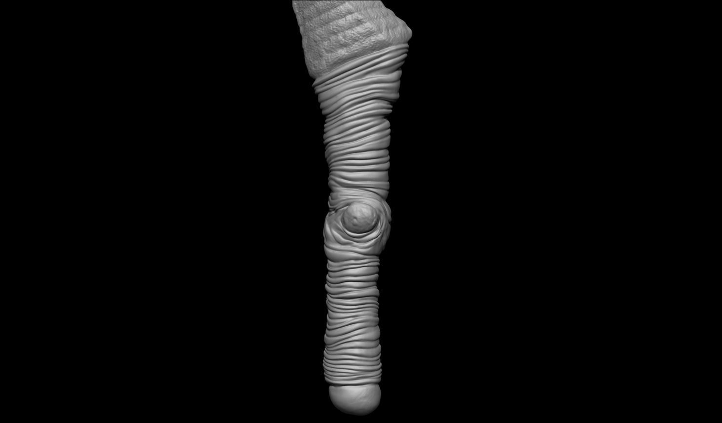 3D PRINTABLE PREDATOR ARCHAIC ACCESSORY PACK WEAPONS 3D print model_28