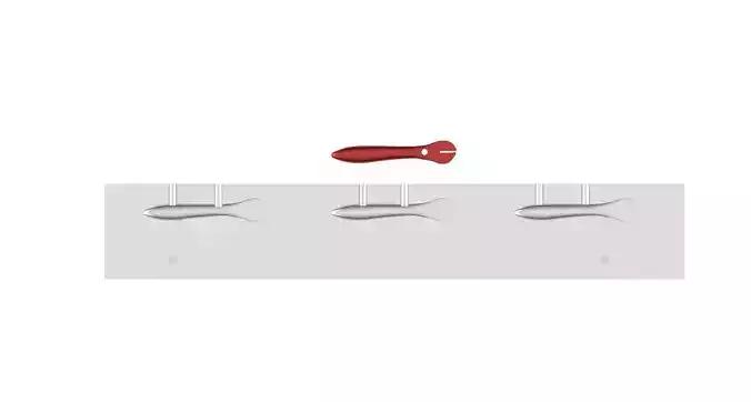 3d model  plastic lure 3D model