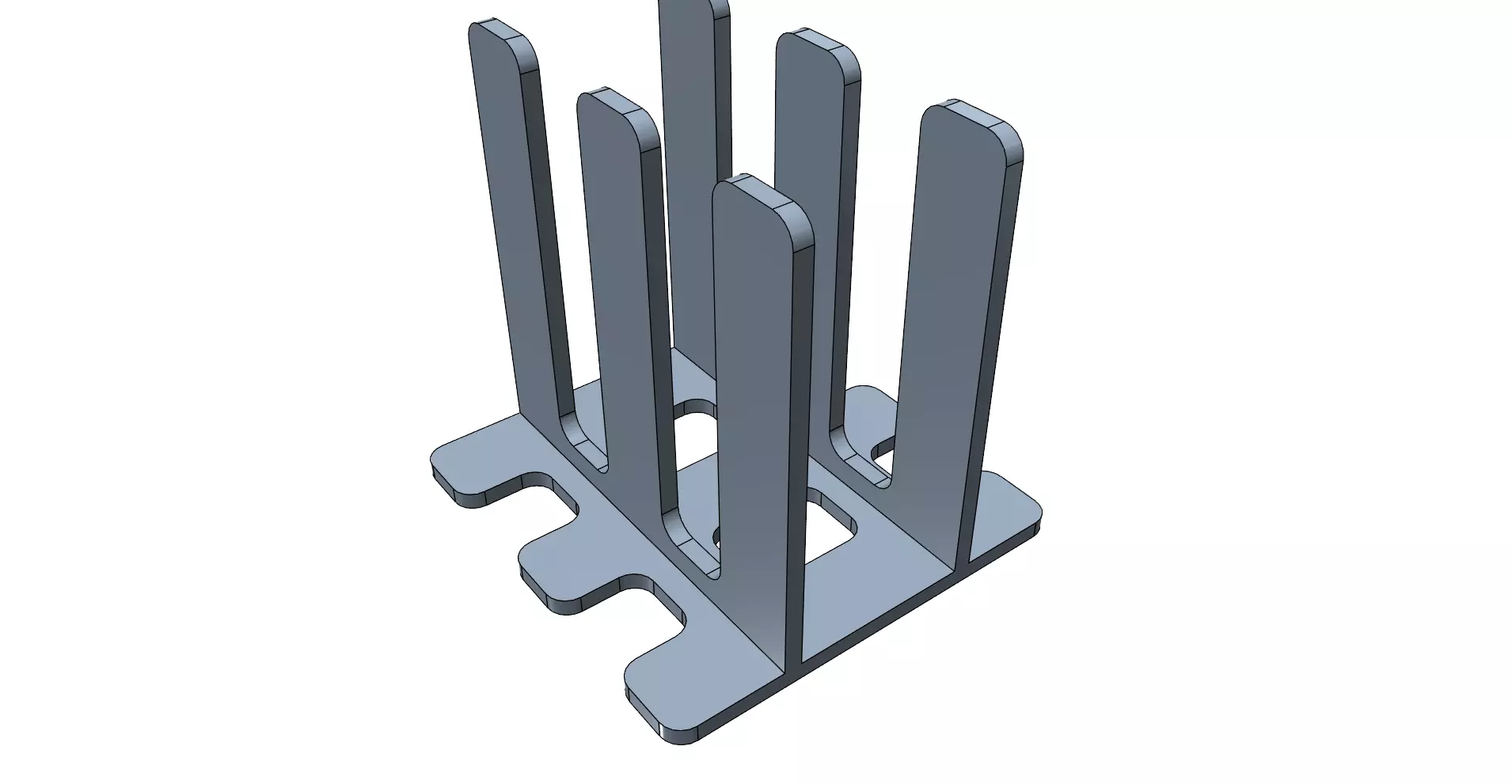 Napkins holder easy print Free 3D print model