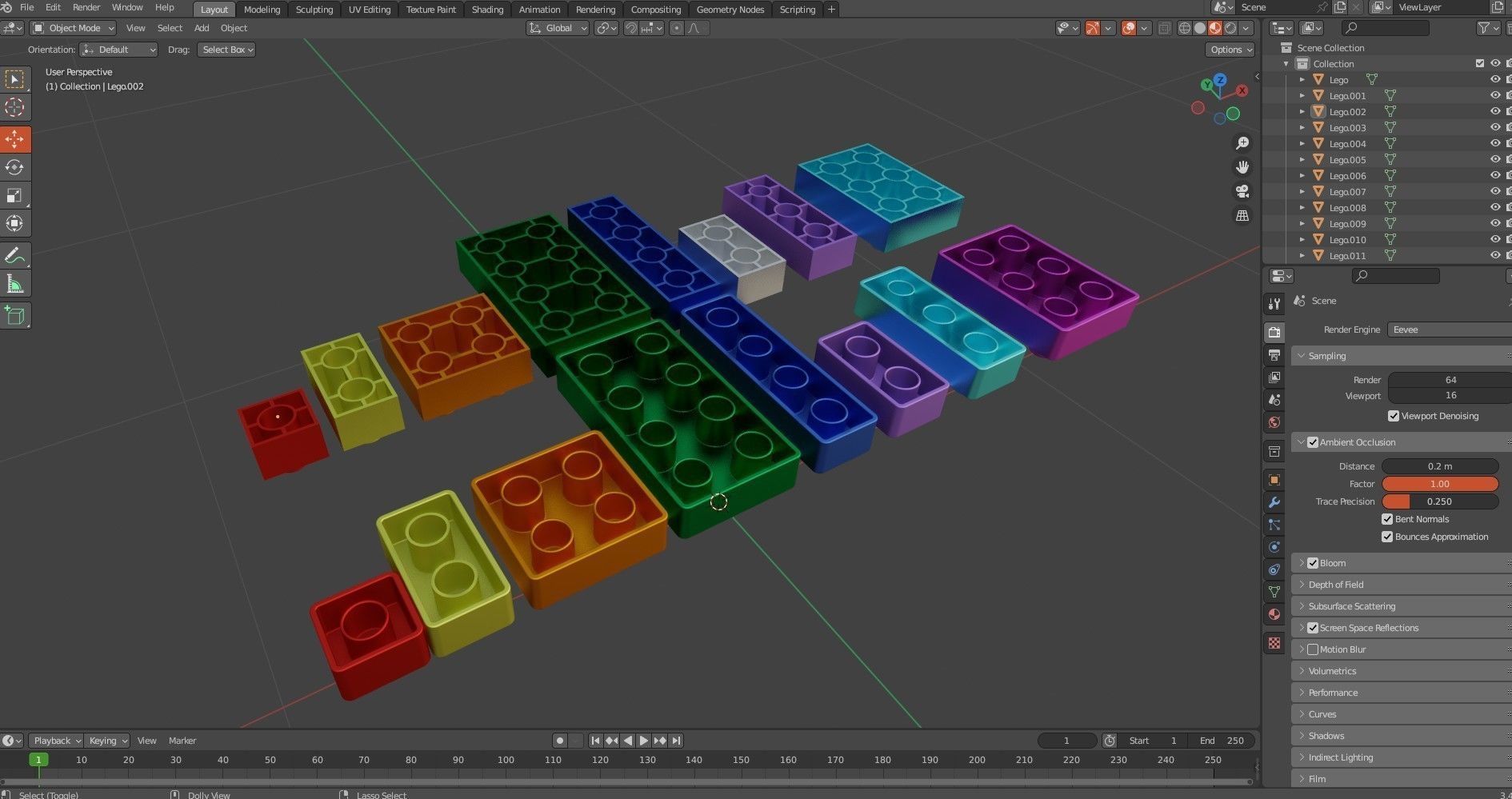 LEGO Pack 3D model_11
