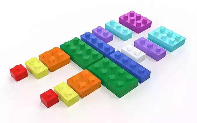 LEGO Pack 3D model
