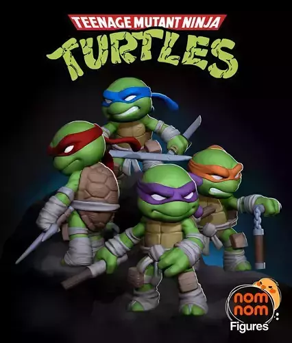 Ninja Turtles - TMNT 3D print model