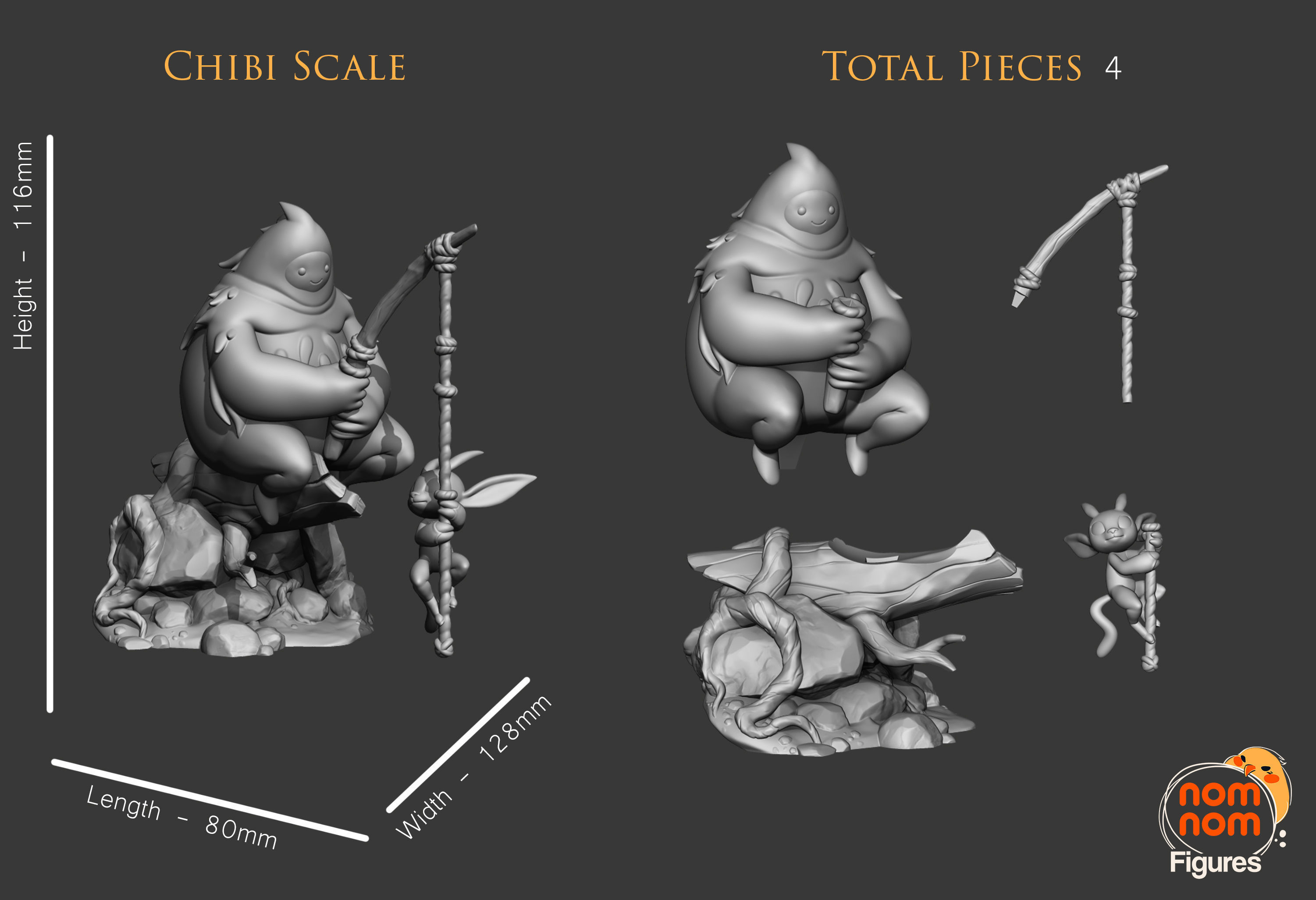 Ori and Naru - Ori and the Blind Forest 3D print model_1