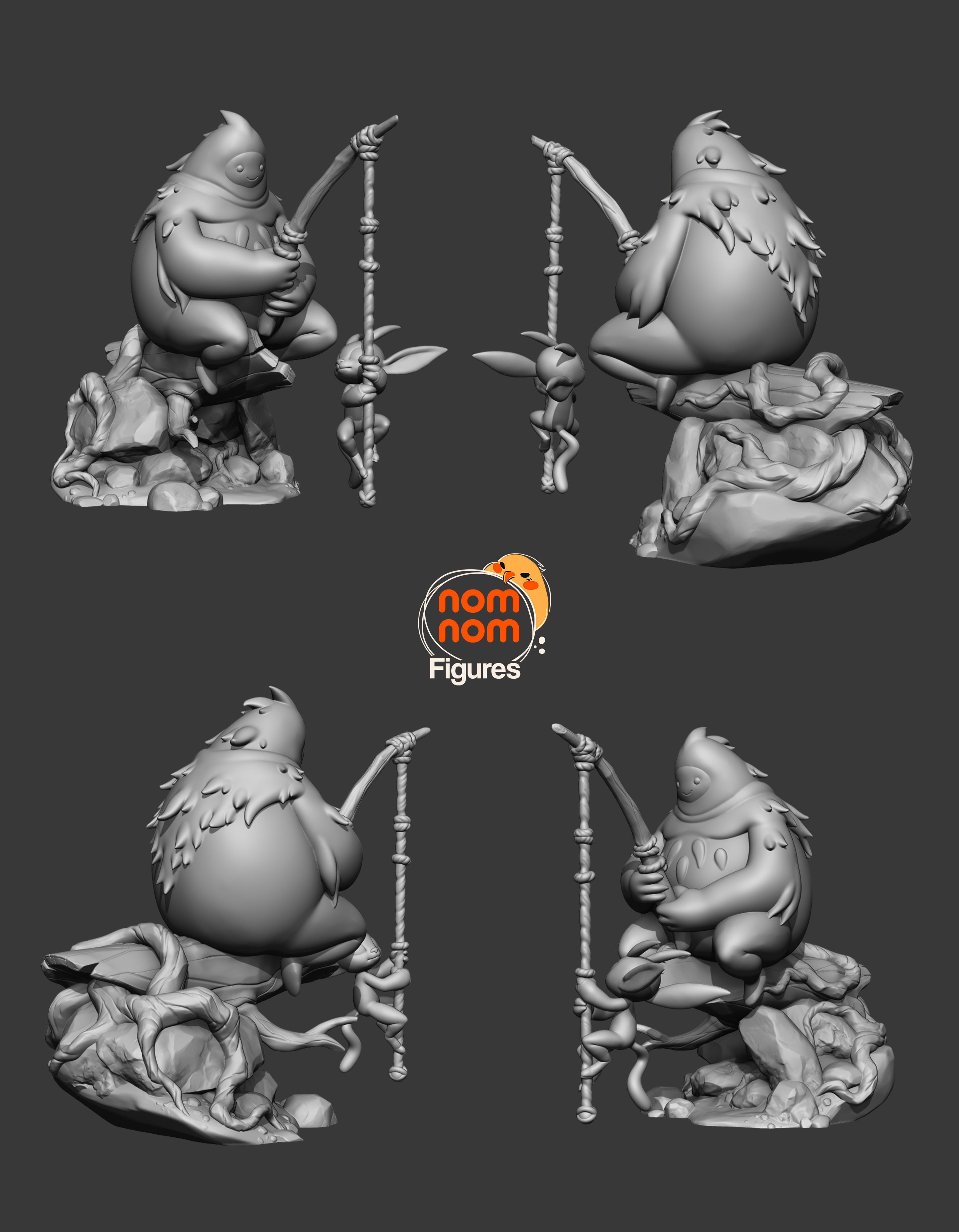 Ori and Naru - Ori and the Blind Forest 3D print model_2