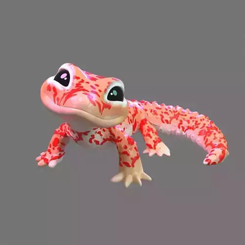 Cute Smiling Gecko