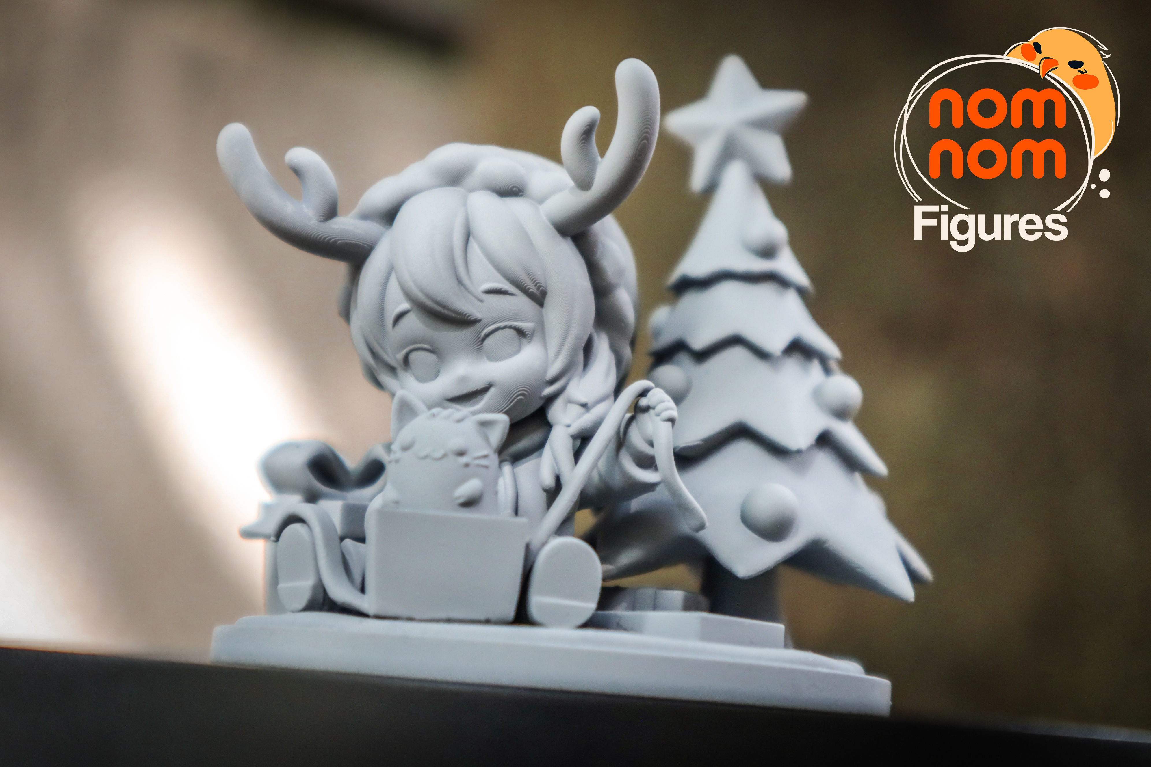 Nomi - Original Chibi Character 3D print model_4